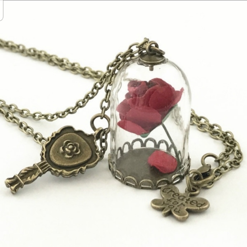 Beauty and the Beast Necklace